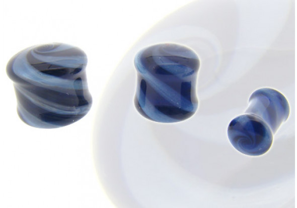 Plug spirale bleue - Diamètre du 6 au 12mm