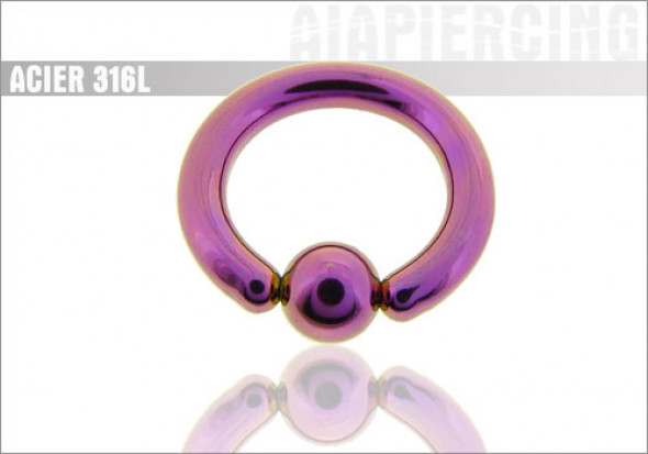 DESTOCKAGE violet - jonc 3mm