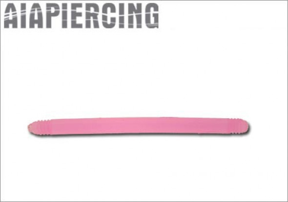 Accessoire piercing barre 1,6mm rose