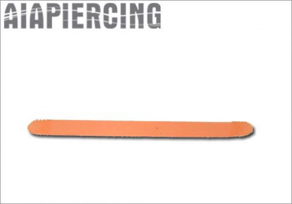 Tige droite orange - 1,6mmx16mm