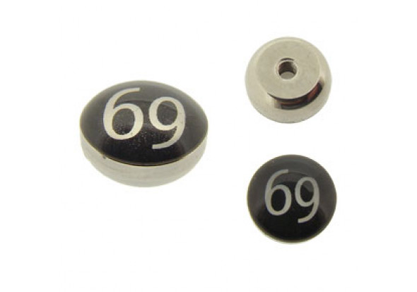 Pioercing accessoire Logo 69