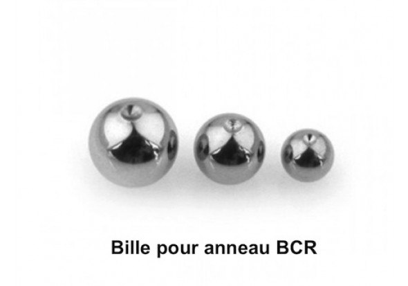 Piercing accessoire bille BCR