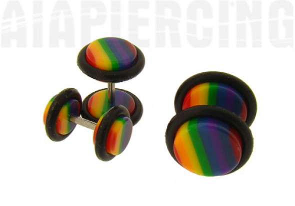 DESTOCKAGE Faux plug Gay Pride