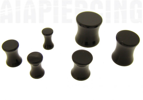 Piercing Plug epaule acrylique noir