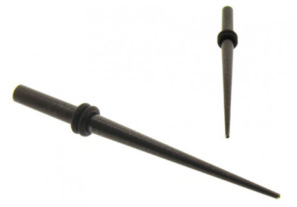 Ecarteur spike acier noir jonc 1,6 à 8mm