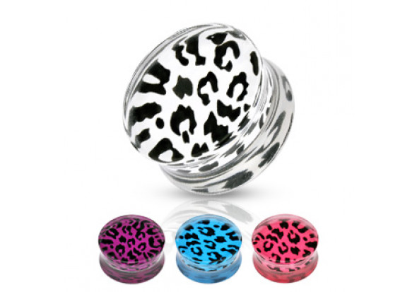 Plug motif léopard