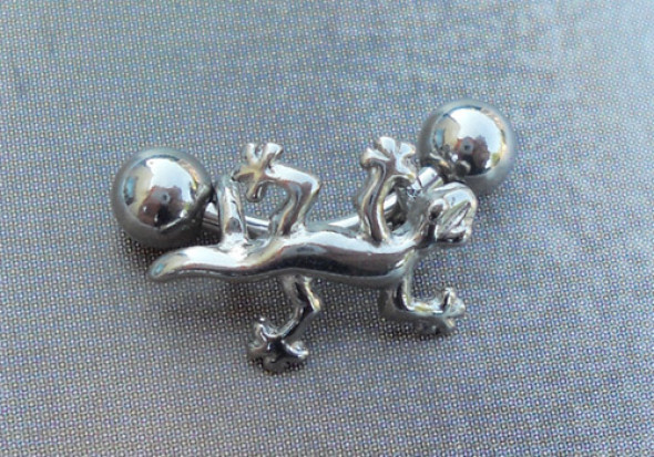 Piercing arcade salamandre