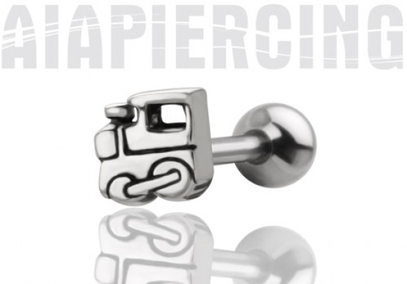 DESTOCKAGE piercing langue train