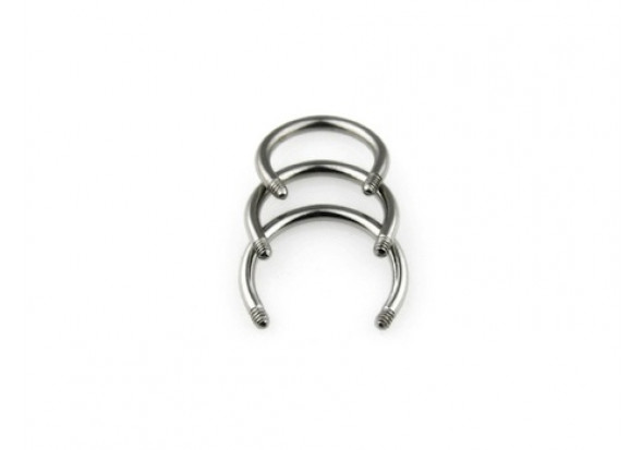 Piercing accessoire fer a cheval 1,6mm