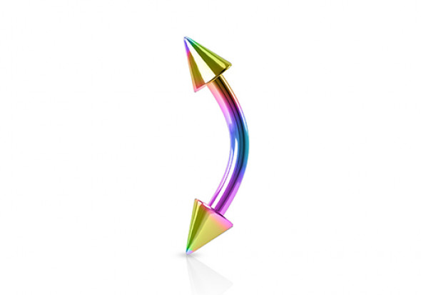 Piercing banane spike essence 1,6mm