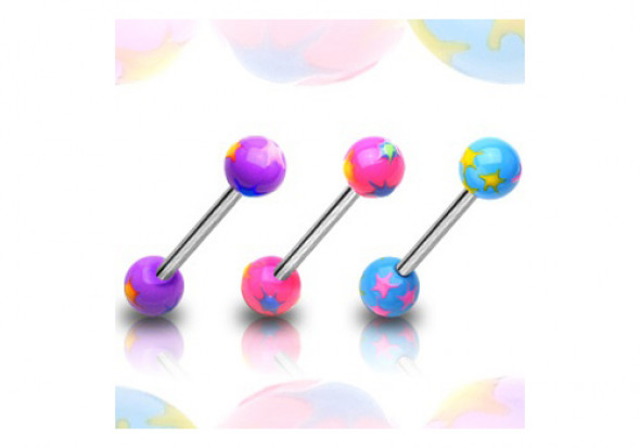Piercing barbell galaxie