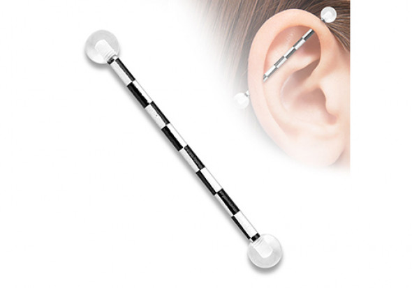 Piercing industriel damier