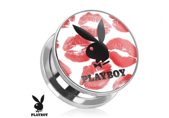 Piercing Plug lapin Playboy® bisous