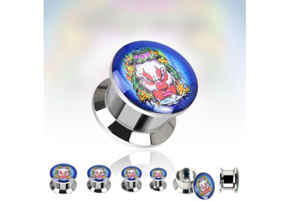 Plug acier Clown 