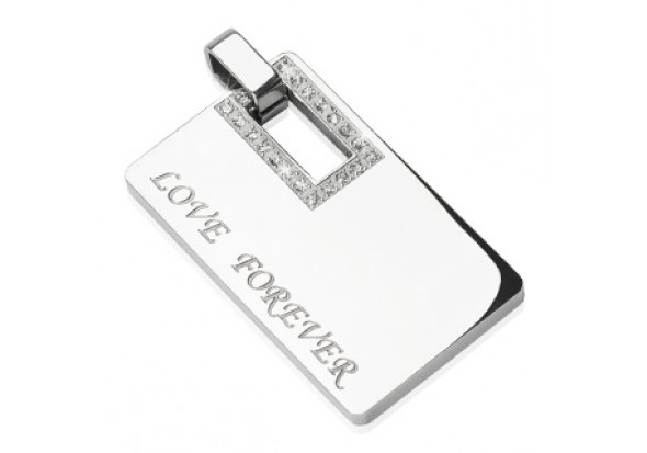 Pendentif  "love forever"