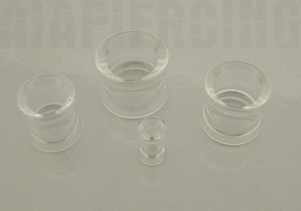  Piercing Tunnel acrylique transparent