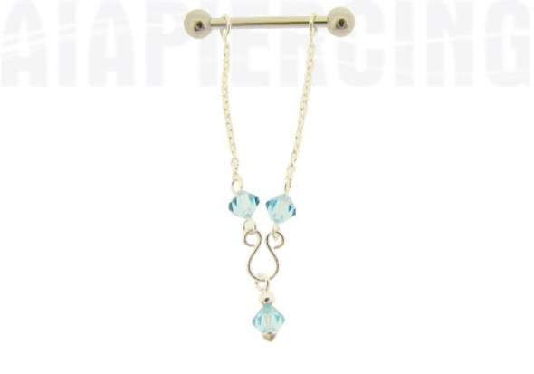 pendentif pierres turquoises