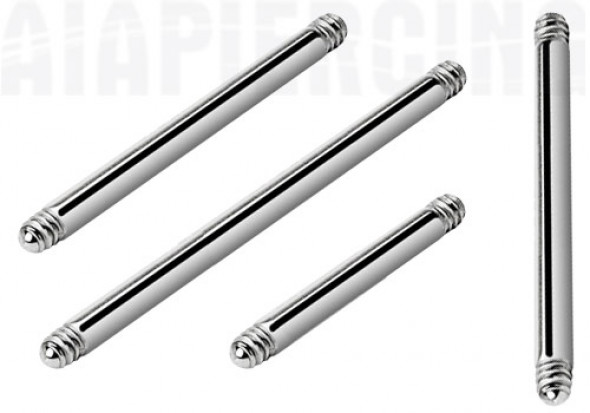 Piercing LOT accessoire barbell 16mm x 1.6mm 