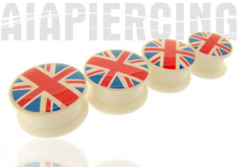 DESTOCKAGE Plug drapeau anglais Union Jack