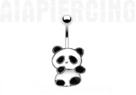 Piercing nombril panda