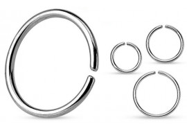 Piercing anneau discret, piercing anneau fin