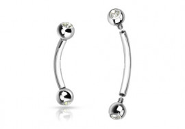 Piercing arcade pas de vis interne 8mm