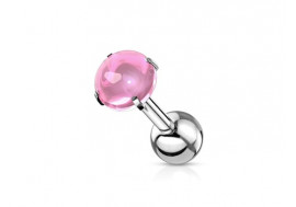 Piercing cartilage zircon rose