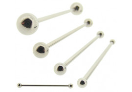 Piercing industriel barbell acier chirurgical
