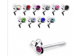 Piercing nez argent 925 tétard