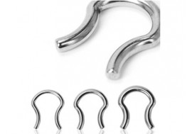 Piercing septum acier