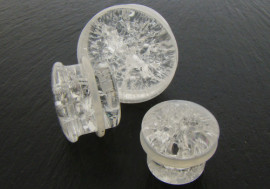 Piercing plug quartz 