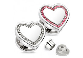 Plugs acier coeur