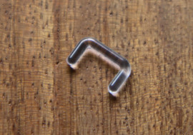 Piercing septum acrylique 1,6mm