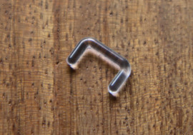 Piercing septum acrylique 1,6mm