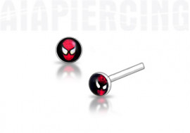 Piercing nez argent 925 spiserman