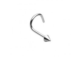 Piercing nez spike acier