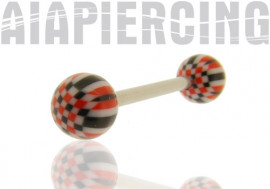 DESTOCKAGE Piercing barbell acrylique