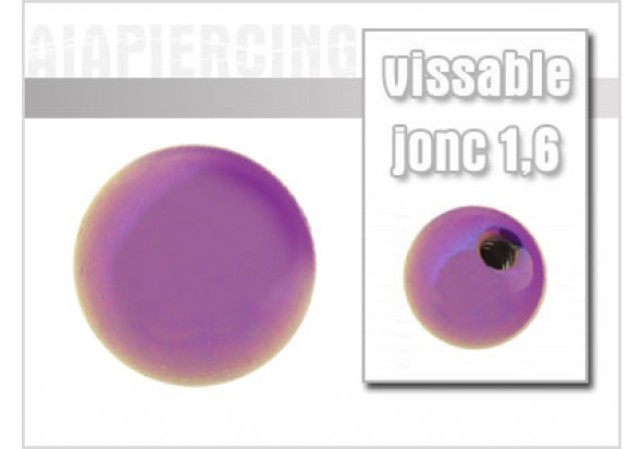 Bille violette 1.6mm
