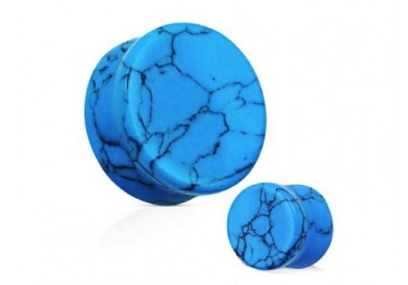 Piercing Plug pierre turquoise