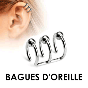 Collection piercings Bague d'oreille