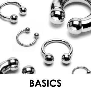 Collection piercings Basics