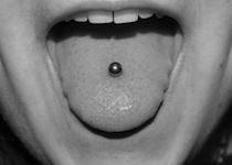 piercing de langue