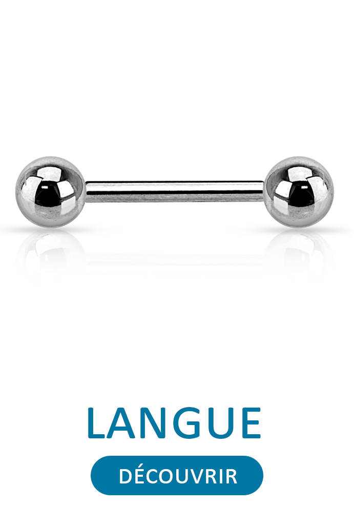 piercing langue